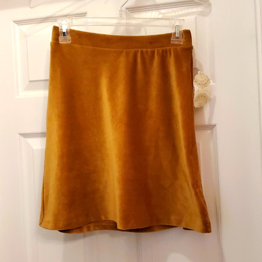 Altar'd State Women's Everett Skirt Camel